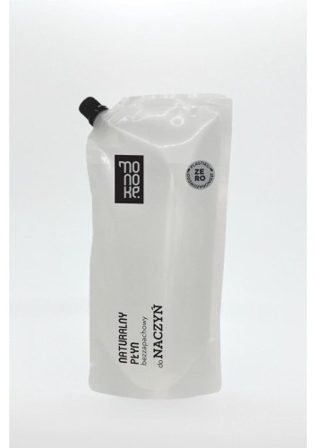 REFILL Naturalny płyn do NACZYŃ 500ml bezzapachowy